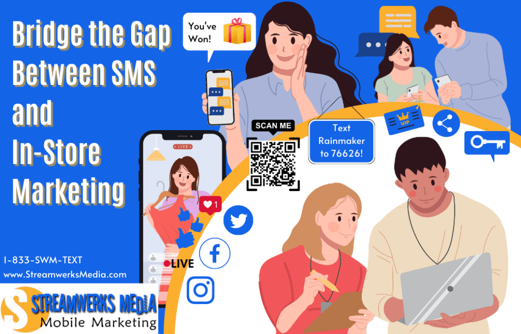 Make marketing easier by playing off of the three major aspects of SMS marketing: keywords, loyalty programs, and text-to-win and QR code campaigns