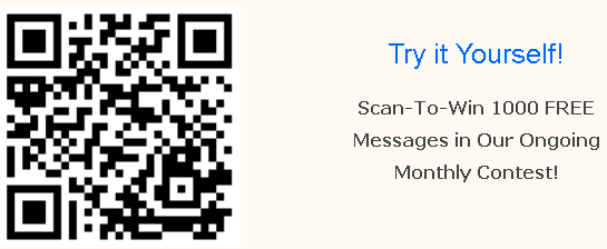 Text Rainmaker to 76626, or scan QR Code with phone